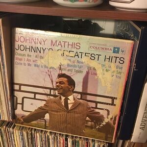 Johnny Mathis -Johnny’s greatest hits vinyl record
